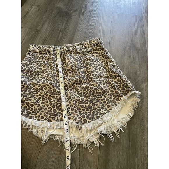Free People We The Free Bailey cheetah skirt - Picture 5 of 7